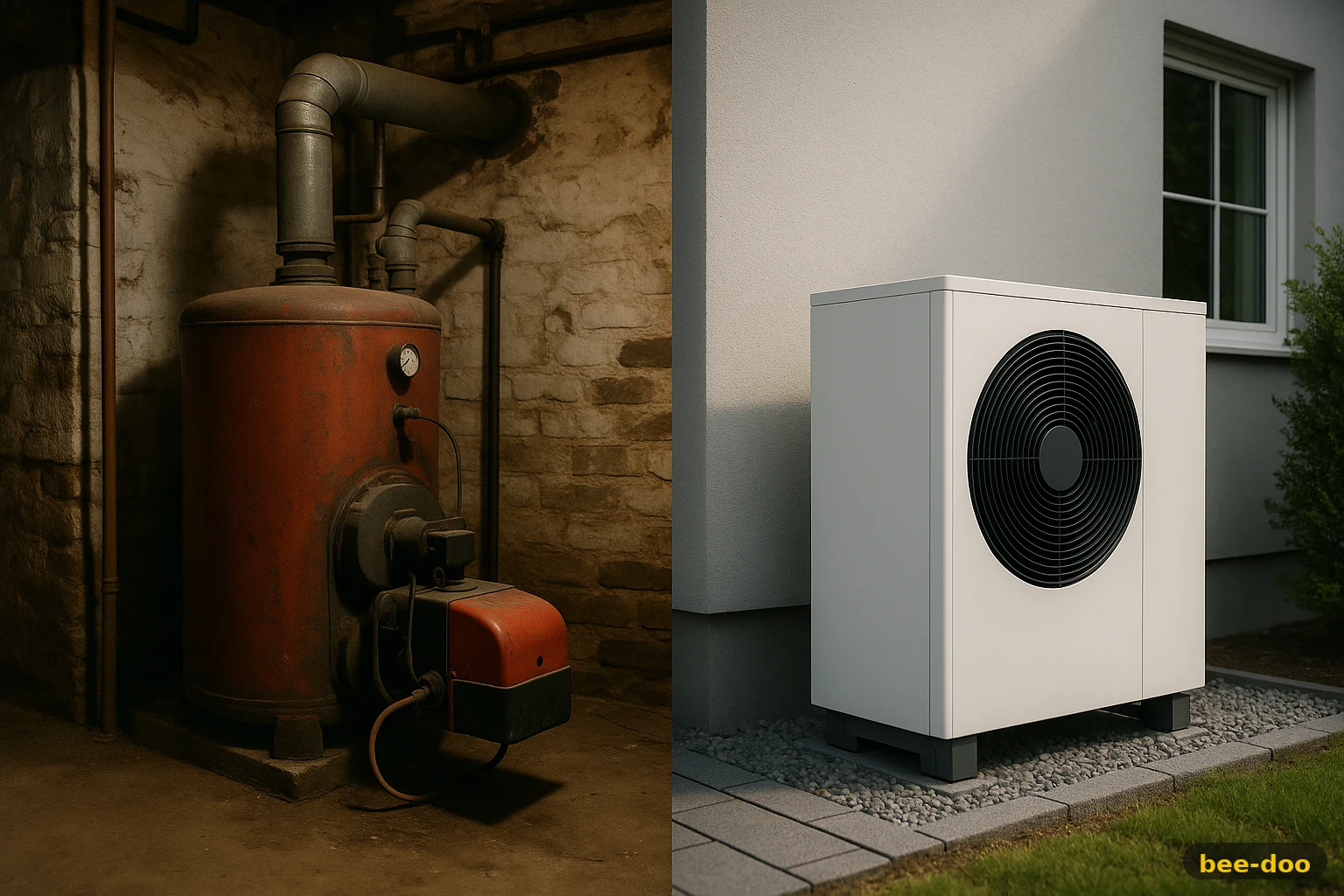 Heizung umrüsten auf Wärmepumpe