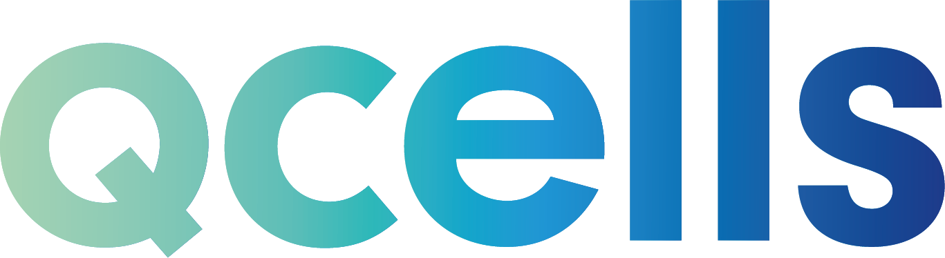 Q CELLS Logo – Partnerunternehmen der bee-doo GmbH für Photovoltaikmodule in Bielefeld